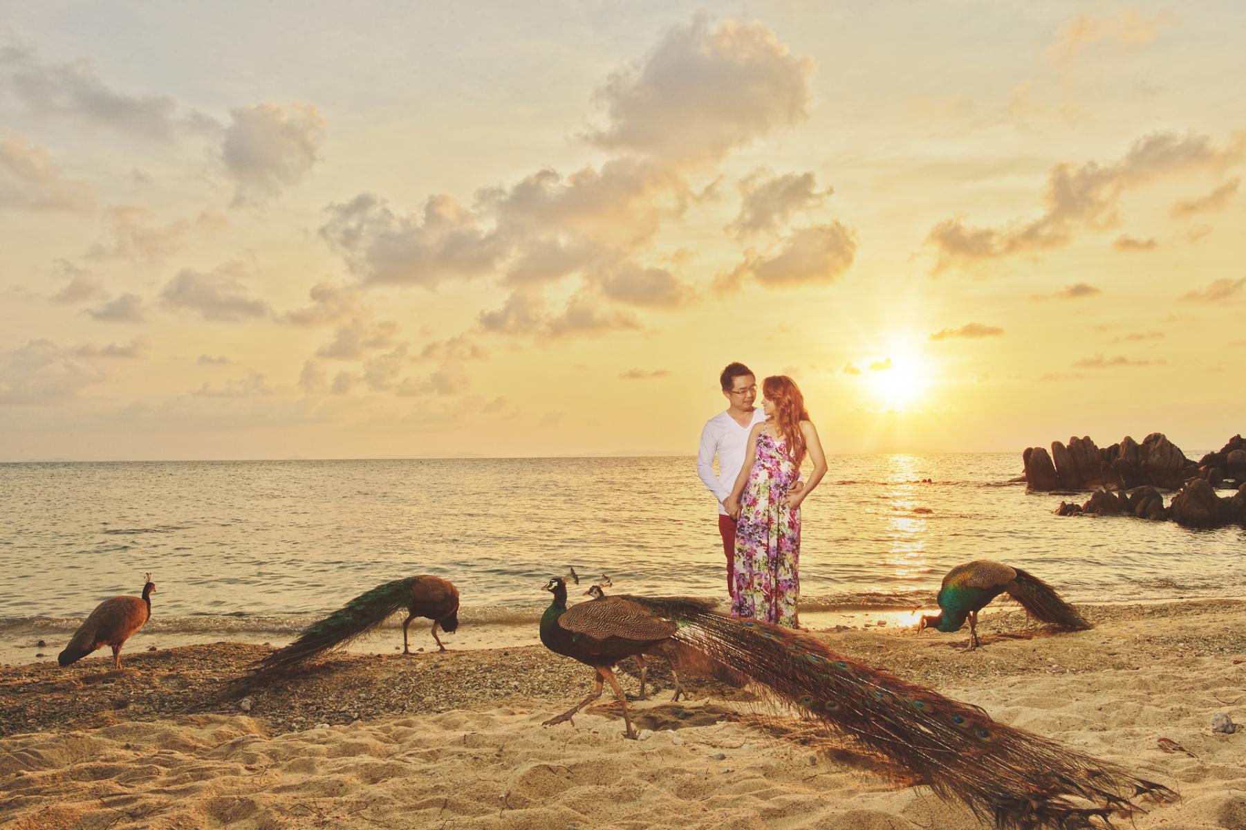 engagement photo koh munnork rayong thailand